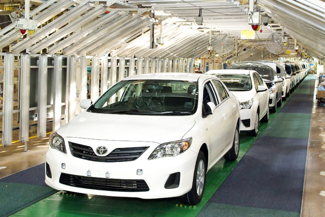 Corolla Quest production line