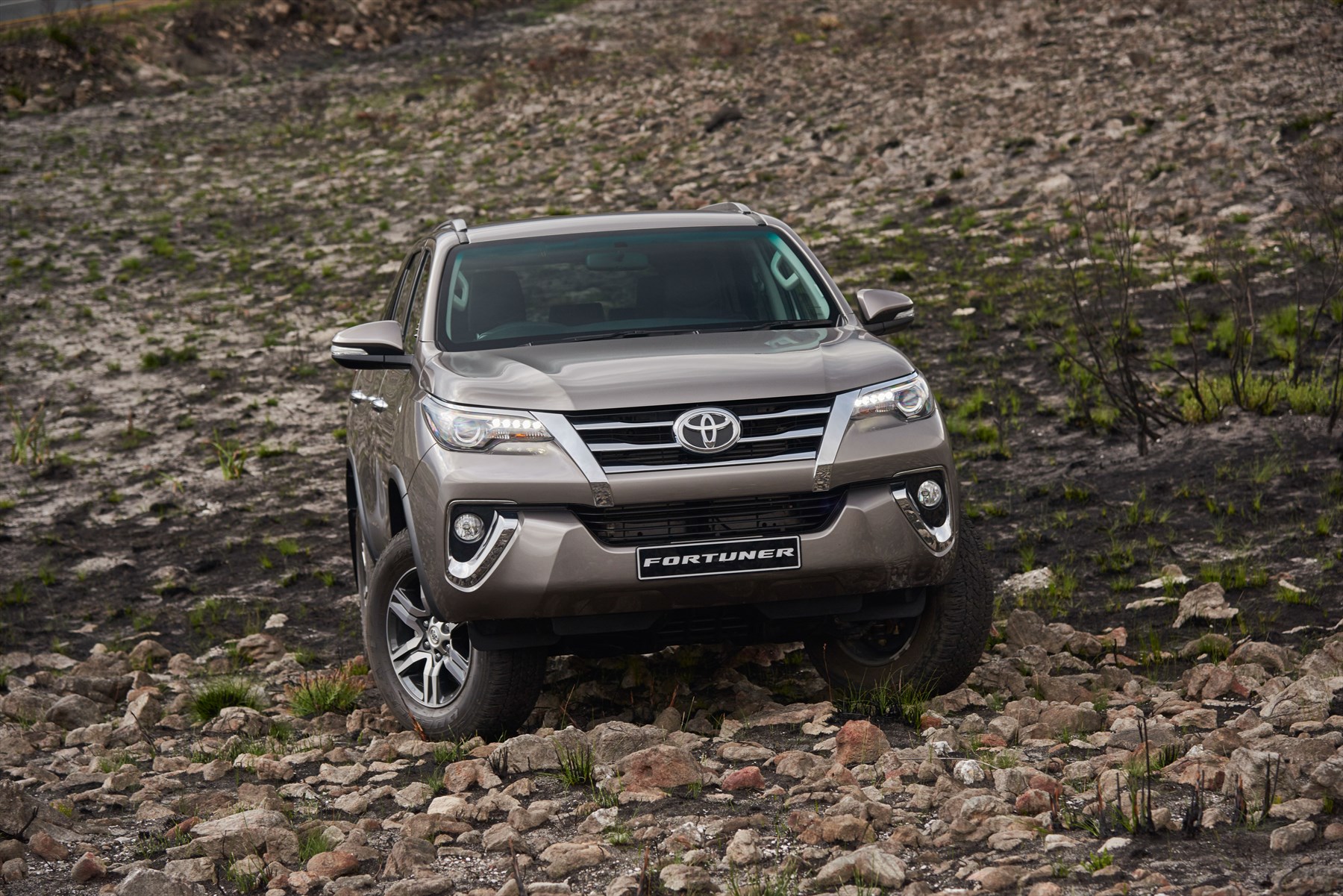 The all New Toyota Fortuner. It's waiting for action!