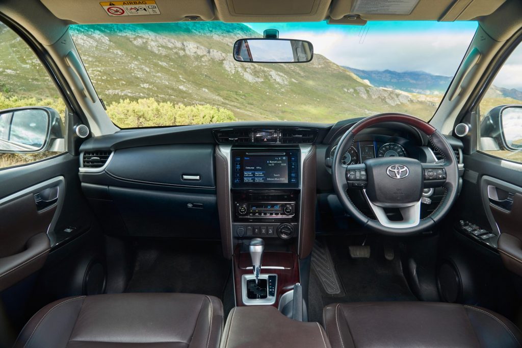 How about this luxurious interior of the Fortuner 2016