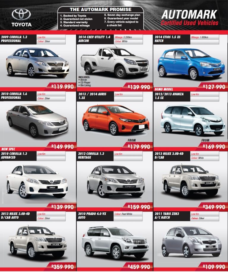 Durban South Toyota Specials | Durban South Toyota Blog