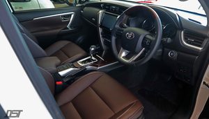 Toyota Fortuner 2.8 GD6 Fierce Edition interior view