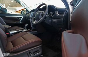 Toyota Fortuner 2.8 GD6 Fierce Edition interior 2